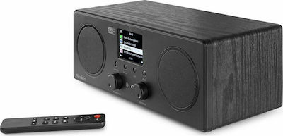 Audizio Bari Tabletop Radio Electric DAB+ with Bluetooth Black