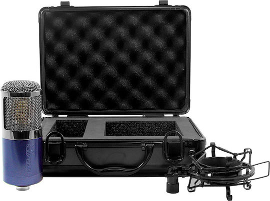 MXL Revelation mini FET Condenser Microphone XLR Shock Mounted for Vocals in Blue Color