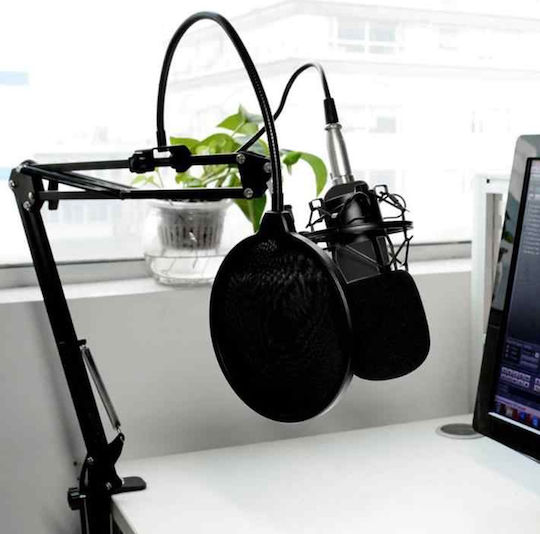 BM-800 Mic Kit Set Kondensatormikrofon XLR Stoßmontiert für Gesang in Yellow Farbe