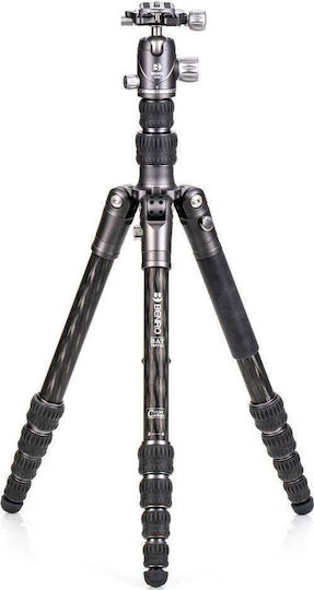 Benro Benro Bat One Series Carbonfaser Reise-Kamerastative mit VX20 mit Kugelförmiger Kopf bis zu 165,5 cm