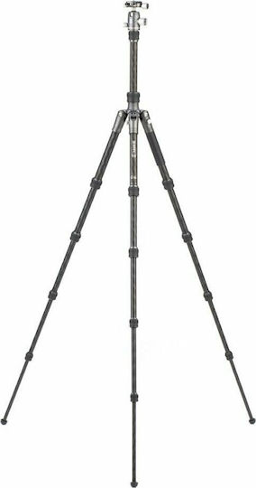 Benro Benro Bat One Series Carbonfaser Reise-Kamerastative mit VX20 mit Kugelförmiger Kopf bis zu 165,5 cm