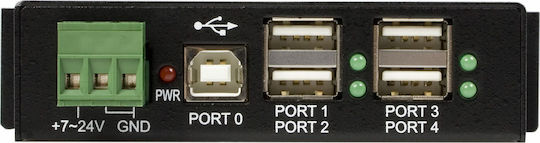 StarTech Hub 4 Θυρών USB 2.0 με σύνδεση USB-A