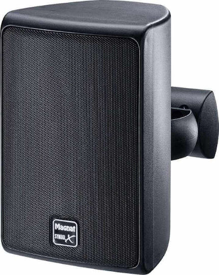 Magnat X 130 Passiv Installationslautsprecher Wand 90W Paar 15.1x19.7x24.9cm Schwarz