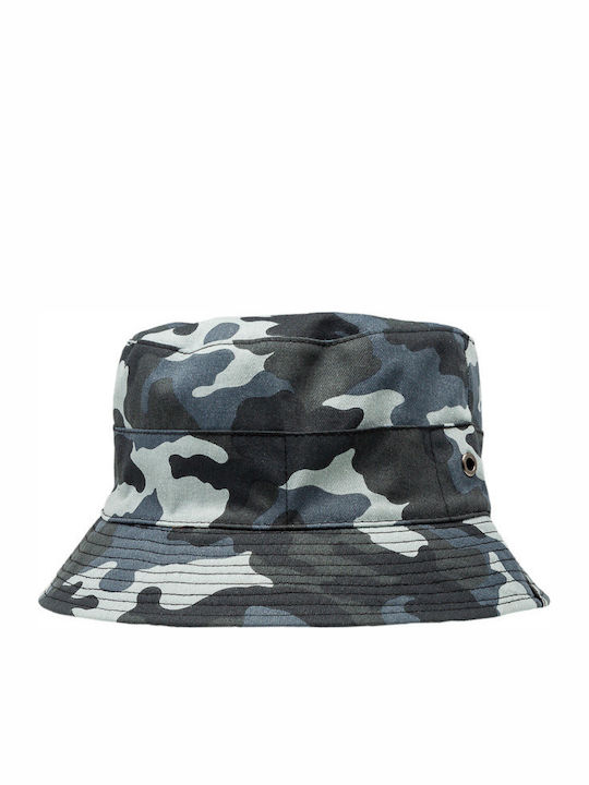 Emerson Υφασμάτινo Ανδρικό Καπέλο Στυλ Bucket Camo Grey / Black