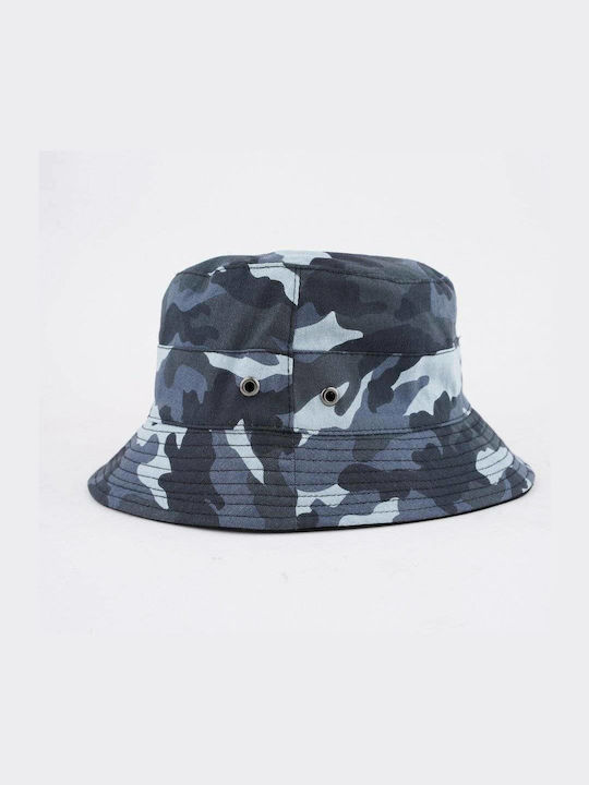 Emerson Textil Pălărie pentru Bărbați Stil Bucket Camo Gri / Negru