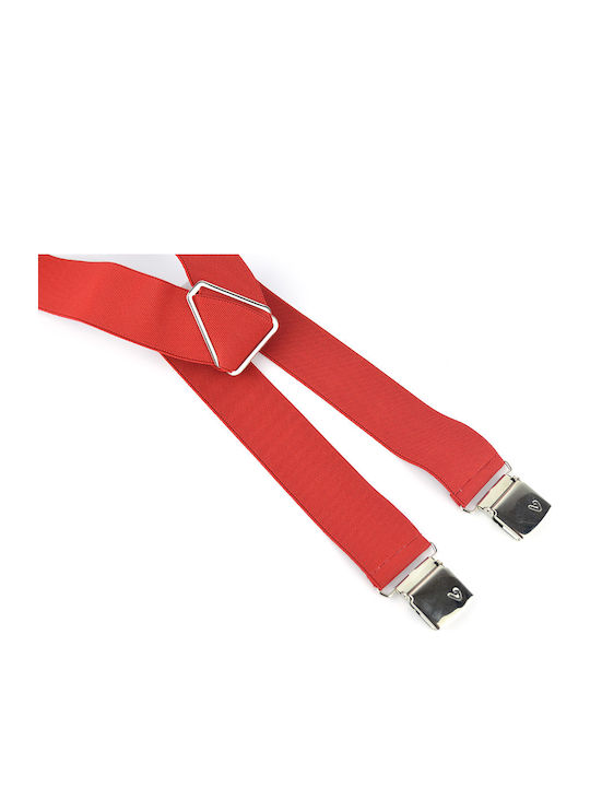 Victoria Suspenders Monochrome Red Victoria Suspenders Monochrome Red