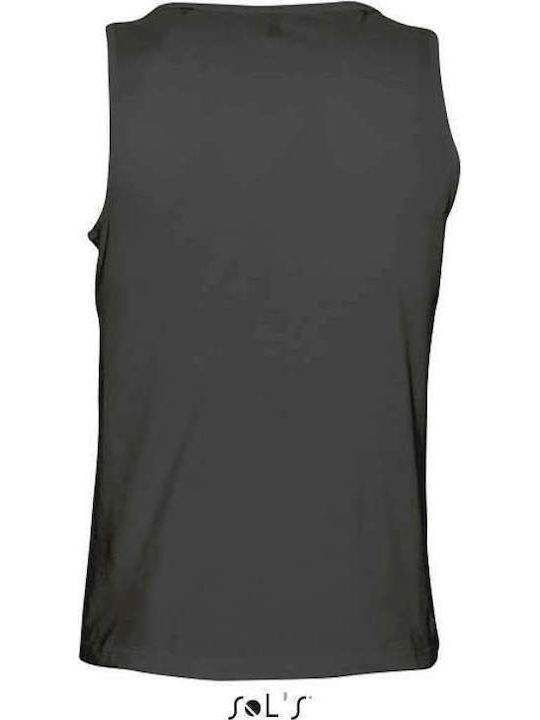 Sol's Justin Men's Sleeveless Promotional Blouse Black