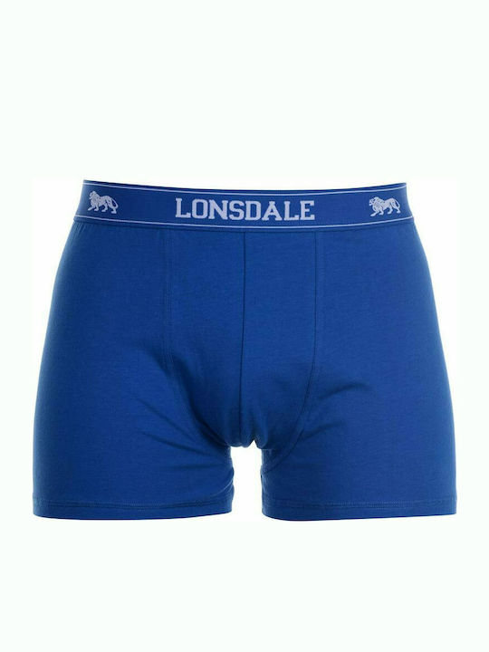 Lonsdale Herren Boxershorts Blau 2Packung