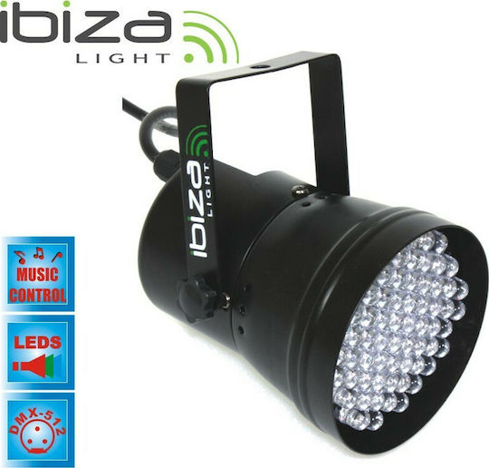 Ibiza Sound Φωτορυθμικό LED PAR LP36LED PAR-36 Can RGB