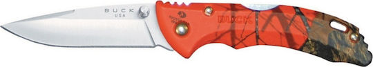 Buck Pocket Knife Orange with Blade made of Steel