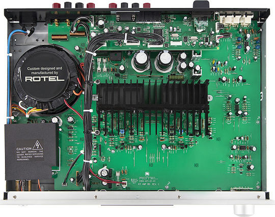 Rotel A-11 Tribute Integrat Amplificator Hi-Fi Stereo 50W/8Ω Negru