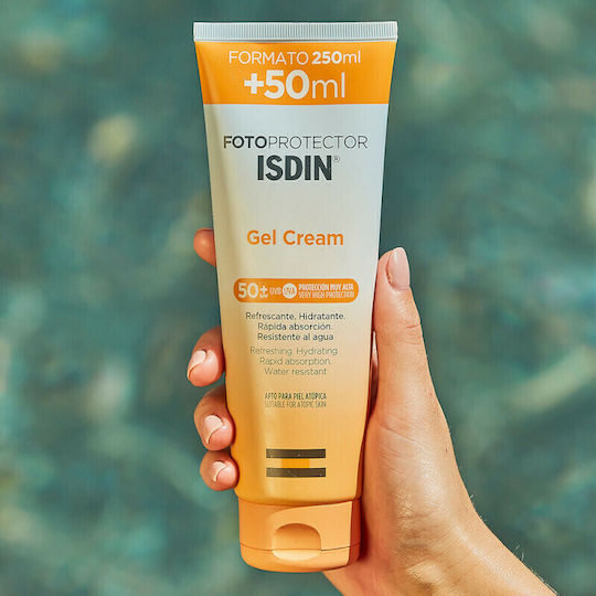 Isdin Fotoprotector Gel Cream Αντηλιακό Gel Σώματος SPF50 250ml