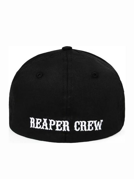 Black Hat with "Sons Of Anarchy/Reaper Crew" Logo