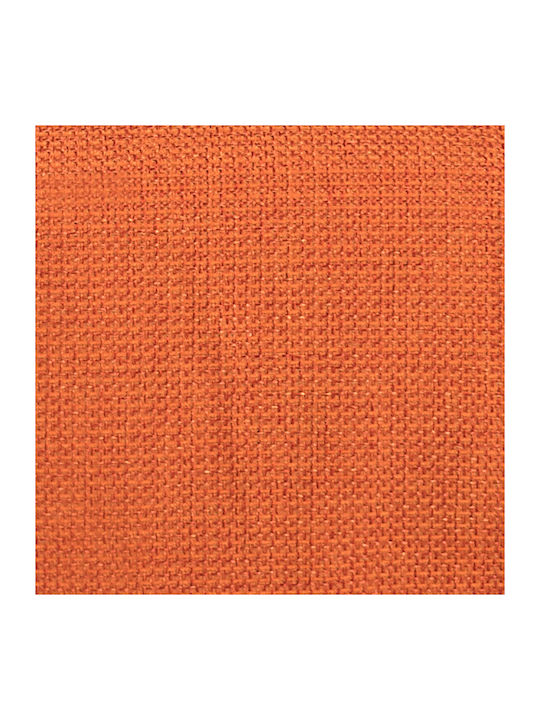 Silk Fashion Armchair Throw 9925 180x180cm Orange