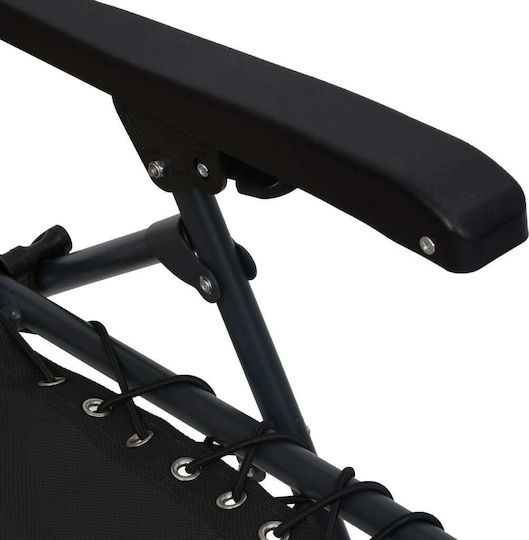 vidaXL vidaXL Strandstühle Wasserdicht 61x88cm Schwarz