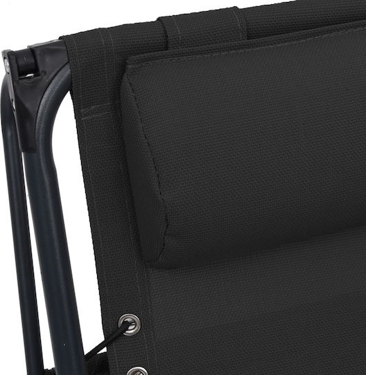 vidaXL vidaXL Strandstühle Wasserdicht 61x88cm Schwarz