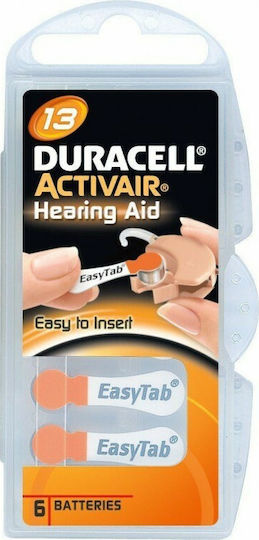 Duracell Activair Батерии За Слухови Апарати 13 1.45V 6бр