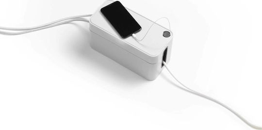 Durable Cavoline Box S Cable Box Γκρι 503510 1τμχ