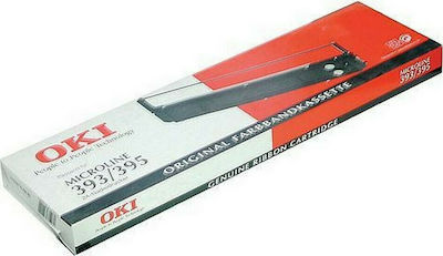 OKI Compatible Ribbon Ink Cartridge for OKI ML 393/395 Schwarz 1Stück (09002311)