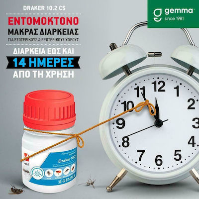 Gemma Draker 10.2 Υγρό για Μύγες / Ψύλλους / Κουνούπια / Κατσαρίδες / Μυρμήγκια 50ml