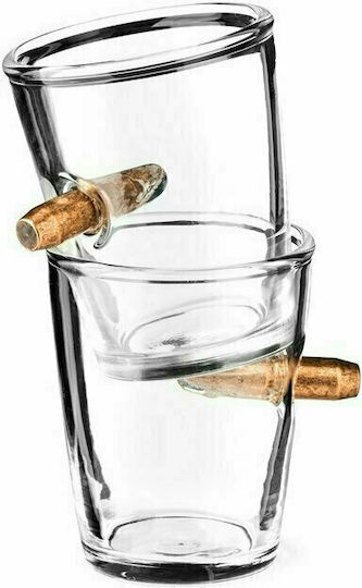 Gadget Master Sportschützen Glas 100ml 2 Stück