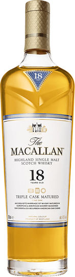 Triple Cask Old Single Malt Ουίσκι 18 Ετών Σκωτίας 43% 700ml