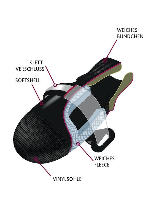 Trixie Walker Care Shoes Dog Extra Small in Black Color