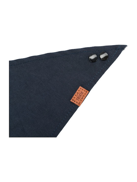 Trixie Be Nordic Dog Bandana Bandana Small Dark Blue with Anchor Design in Blue color 30cm 17321