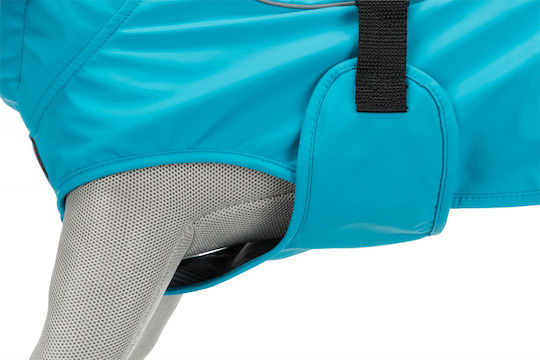 Trixie Vimy Turquoise Waterproof / Windproof Dog Coat with 35cm Back Length