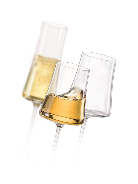 Bohemia White Glass for White Wine made of Glass Goblet 360ml