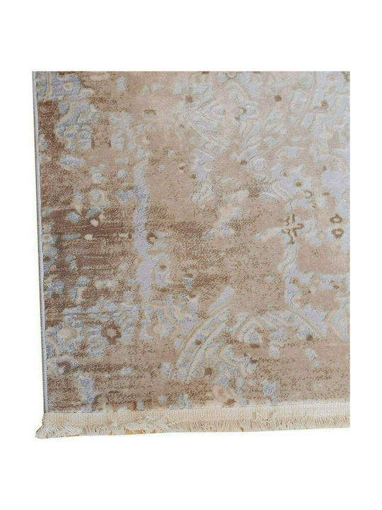 Klonaras 260 Rug Rectangular with Fringes Beige