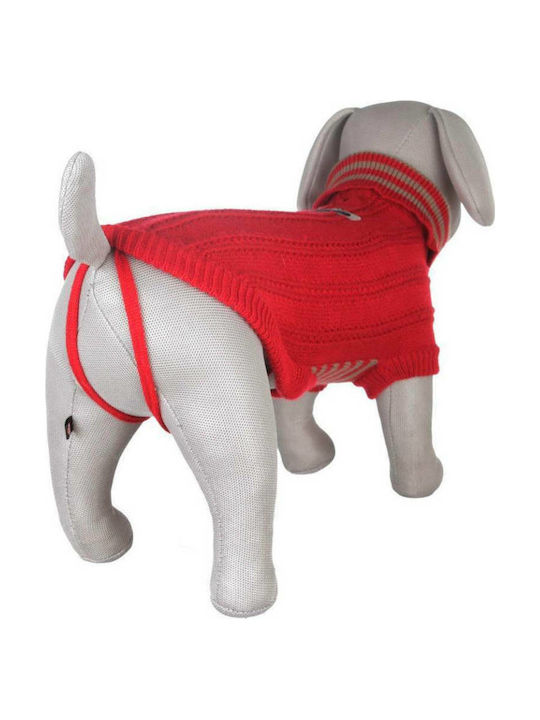 Trixie Piave Strickpullover Hundeshirts Medium Rote in Rote Farbe