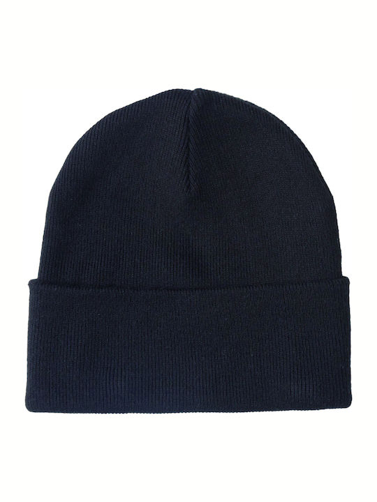Beanie Männer Beanie mit Rippstrick Eclipse Navy