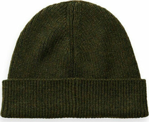 Шапка Женски Шапка с Ребреста Плетка Uniform Green