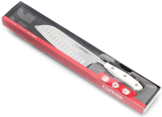 Comas Marble Μαχαίρι Santoku από Ανοξείδωτο Ατσάλι 12.5cm