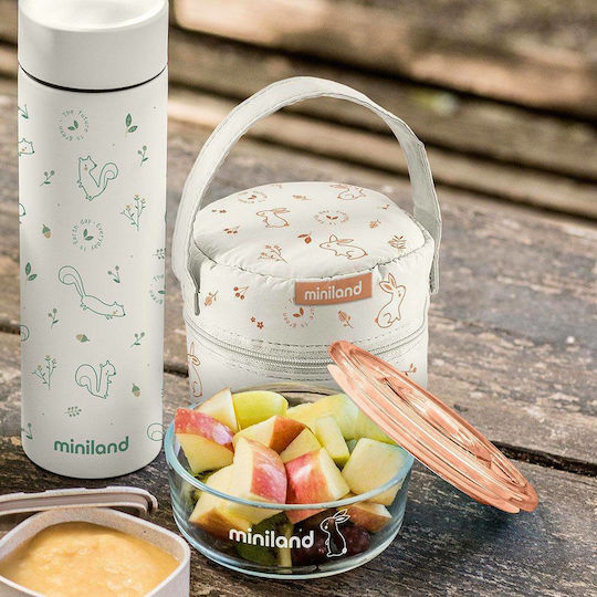 Miniland Nature Chip Baby Thermos for Liquids Stainless Steel 450ml