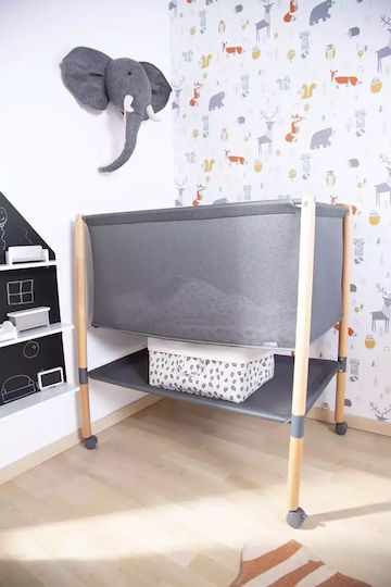 Childhome Бебешка кошница за козметика Canvas Бял 1бр Childhome Бебешка кошница за козметика Canvas Бял 1бр