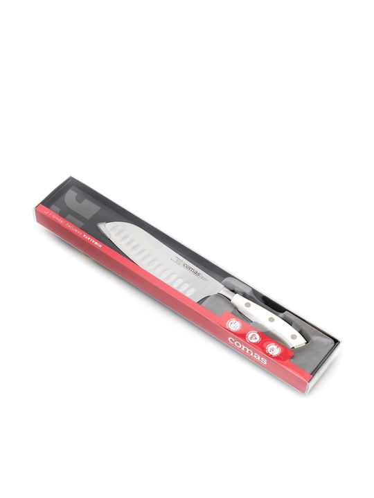 Comas Marble Μαχαίρι Santoku από Ανοξείδωτο Ατσάλι 18cm