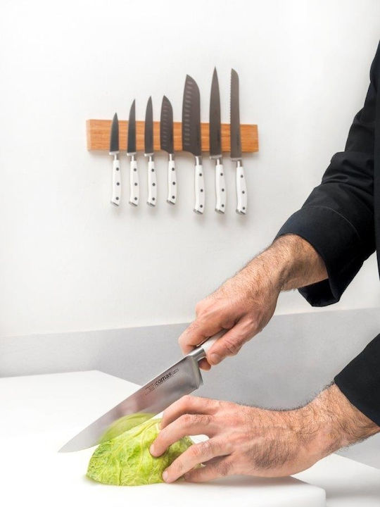 Comas Marble Μαχαίρι Santoku από Ανοξείδωτο Ατσάλι 18cm