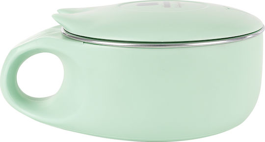 Kikka Boo Baby Food Bowl Stainless Steel Food Bowl 200ml Metallic Green