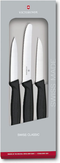 Victorinox Swiss Classic Knife Set from Stainless Steel 3pcs