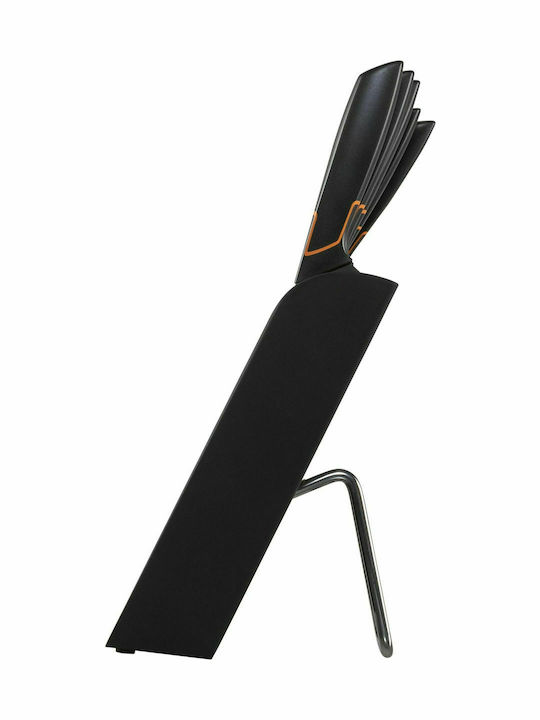 Fiskars Knife Set with Block from Stainless Steel 5pcs