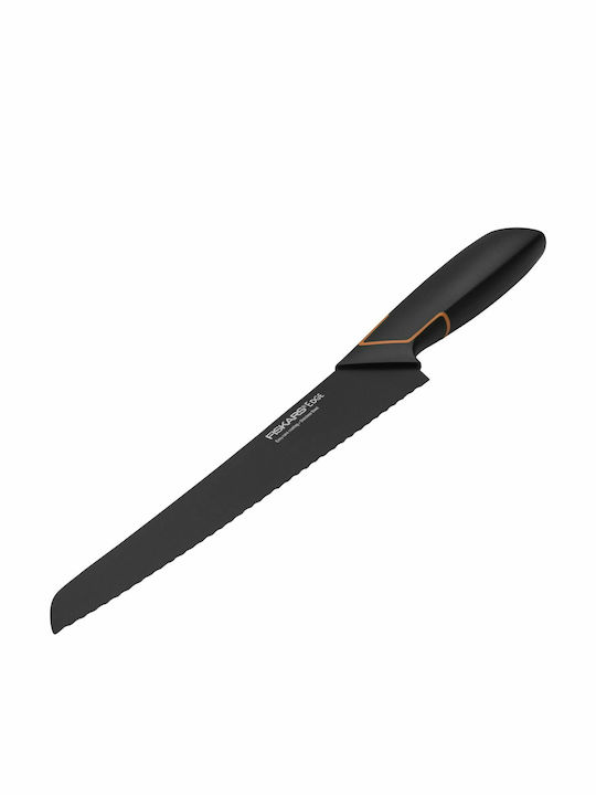 Fiskars Knife Set with Block from Stainless Steel 5pcs