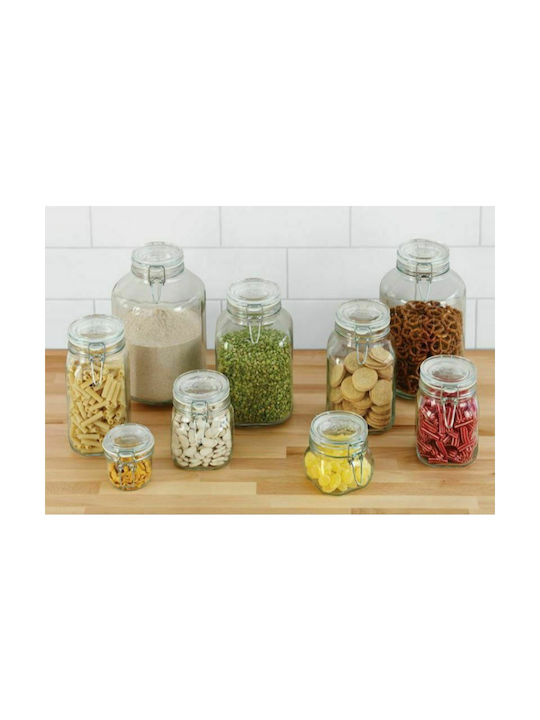 Bormioli Rocco Fido Vase General Use with Airtight Lid Glass Transparent 5000ml