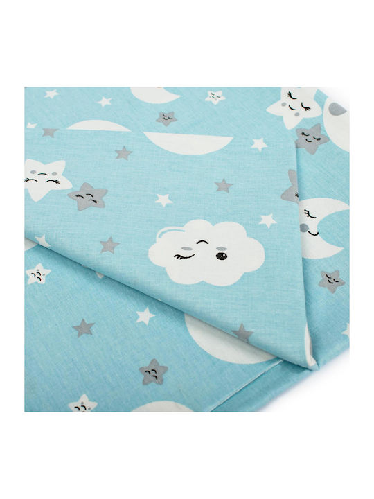 Dimcol Smile Baby Cotton Pillowcase Blue 35x45cm