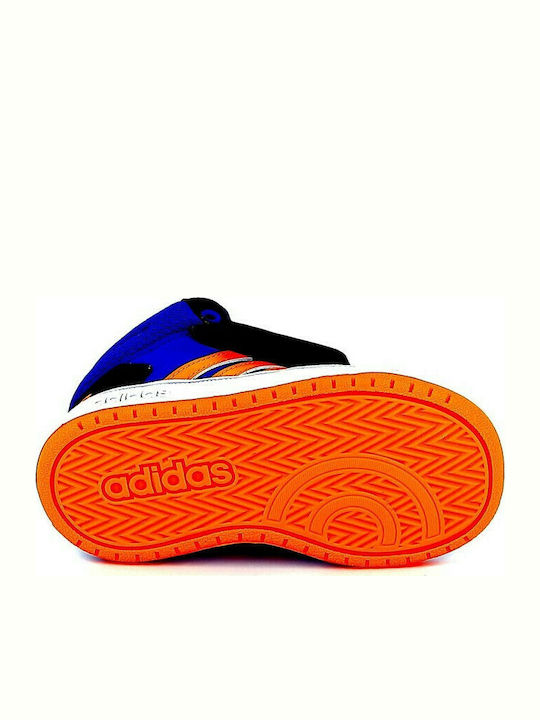 Hoops Hoops Mid 2.0 I Kids Sports Shoes Basketball with Laces Royal Blue / Screaming Orange / Legend Ink