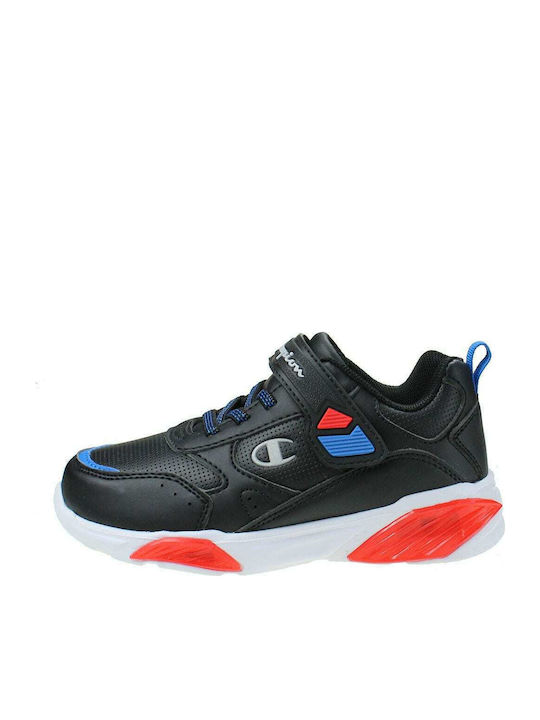 Wave B Ps Kids Sneakers with Scratch & Lights Blue