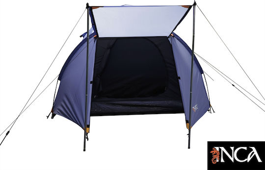 Inca Pacha 5P Σκηνή Camping Igloo Μπλε με Διπλό Πανί 3 Εποχών για 5 Άτομα 260x210x130εκ.