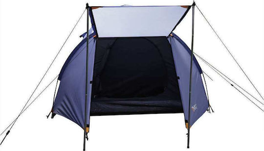 Inca Pacha 5P Σκηνή Camping Igloo Μπλε με Διπλό Πανί 3 Εποχών για 5 Άτομα 260x210x130εκ.