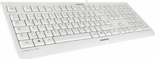Cherry KC 1000 Nur Tastatur Englisch UK Pale Gray